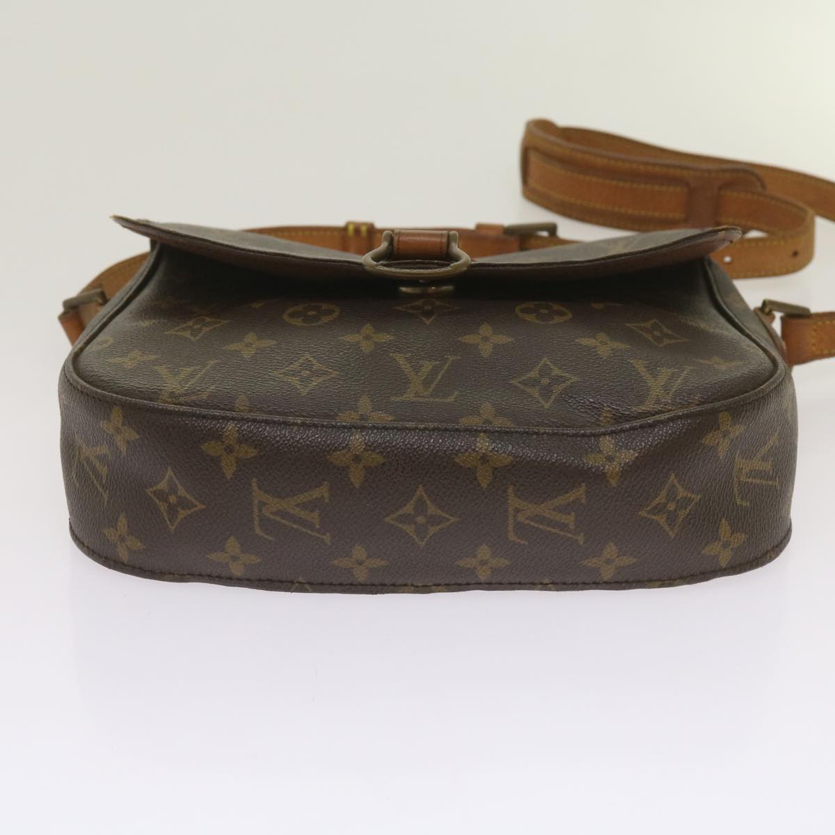 LOUIS VUITTON Monogram Saint Cloud GM Shoulder Bag M51242 LV Auth 68282