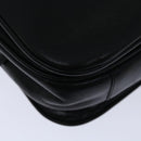 CELINE Hand Bag Leather Black Auth 68292-16