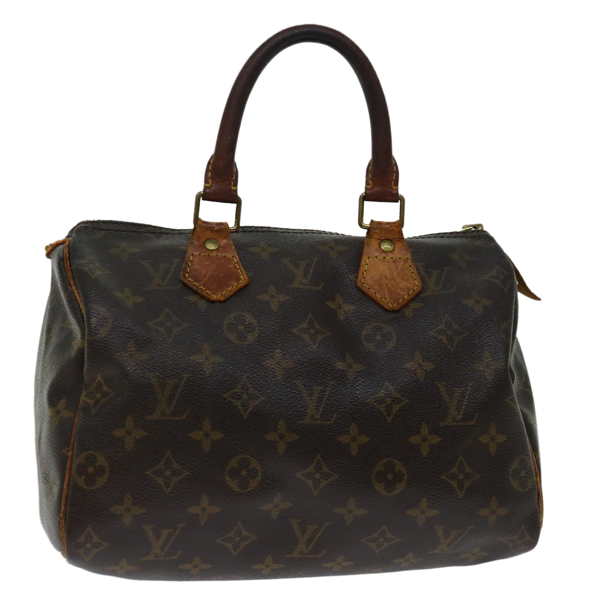 LOUIS VUITTON Monogram Speedy 25 Hand Bag M41528 LV Auth 68294