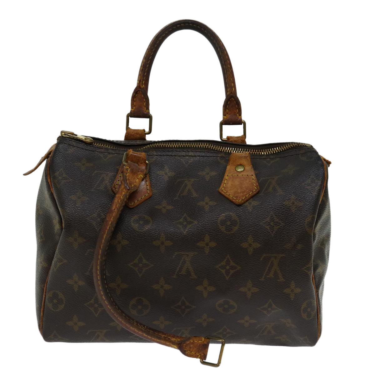 LOUIS VUITTON Monogram Speedy 25 Hand Bag M41528 LV Auth 68294