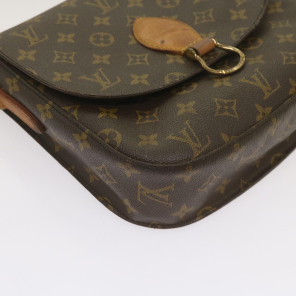 LOUIS VUITTON Monogram Saint Cloud GM Shoulder Bag M51242 LV Auth 68299