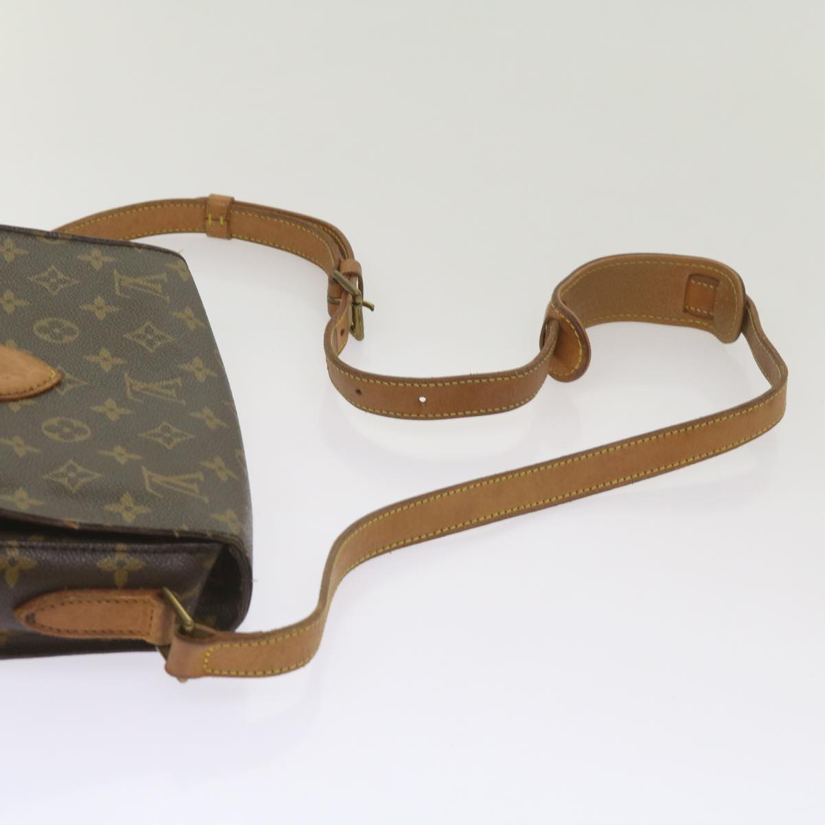 LOUIS VUITTON Monogram Saint Cloud GM Shoulder Bag M51242 LV Auth 68299