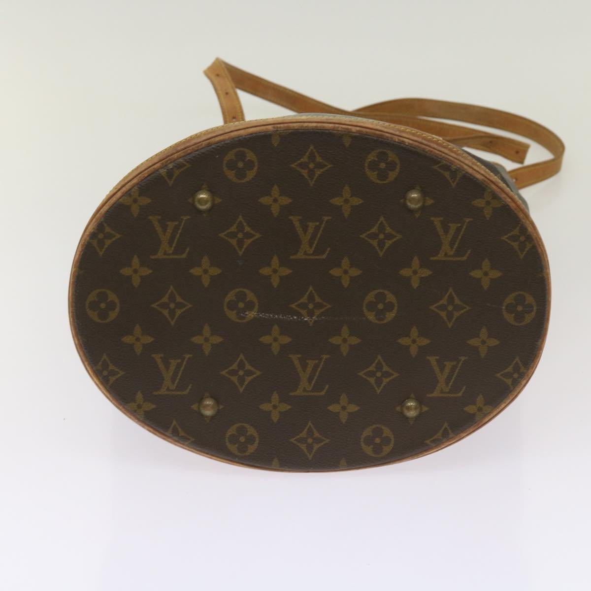 LOUIS VUITTON Monogram Bucket GM Shoulder Bag Vintage M42236 LV Auth 68306