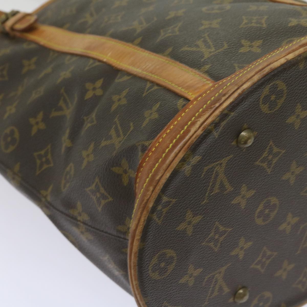 LOUIS VUITTON Monogram Bucket GM Shoulder Bag Vintage M42236 LV Auth 68306