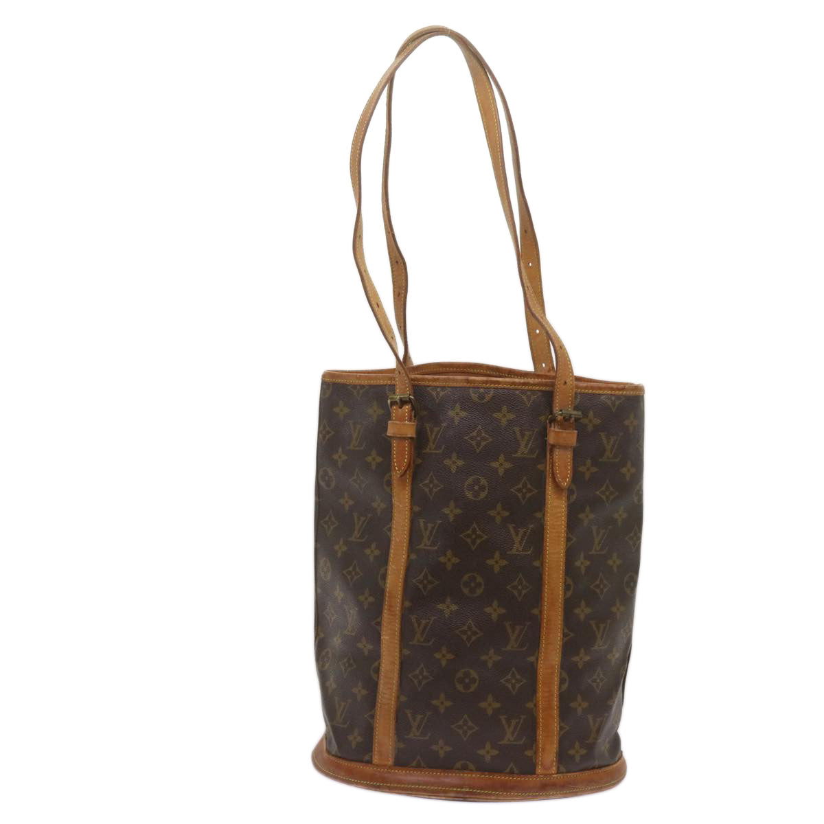 LOUIS VUITTON Monogram Bucket GM Shoulder Bag Vintage M42236 LV Auth 68306