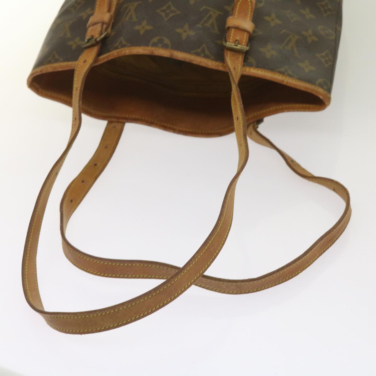 LOUIS VUITTON Monogram Bucket GM Shoulder Bag Vintage M42236 LV Auth 68306