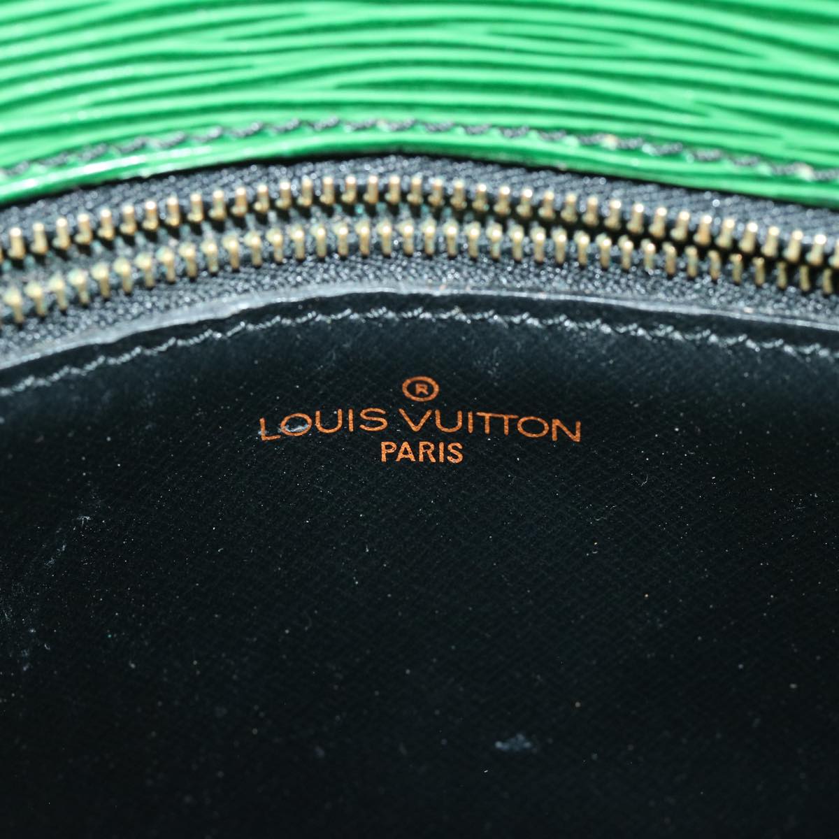 LOUIS VUITTON Epi Saint Cloud GM Shoulder Bag Green M52194 LV Auth 68316