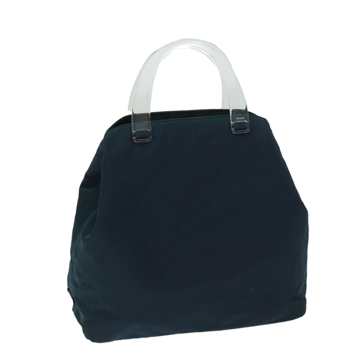 PRADA Hand Bag Nylon Navy Auth 68318