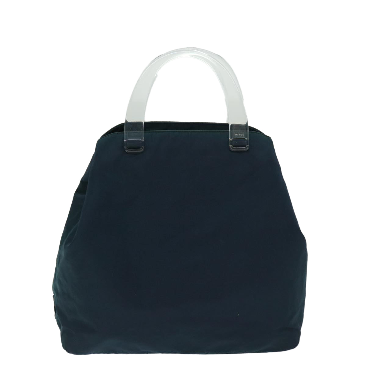 PRADA Hand Bag Nylon Navy Auth 68318