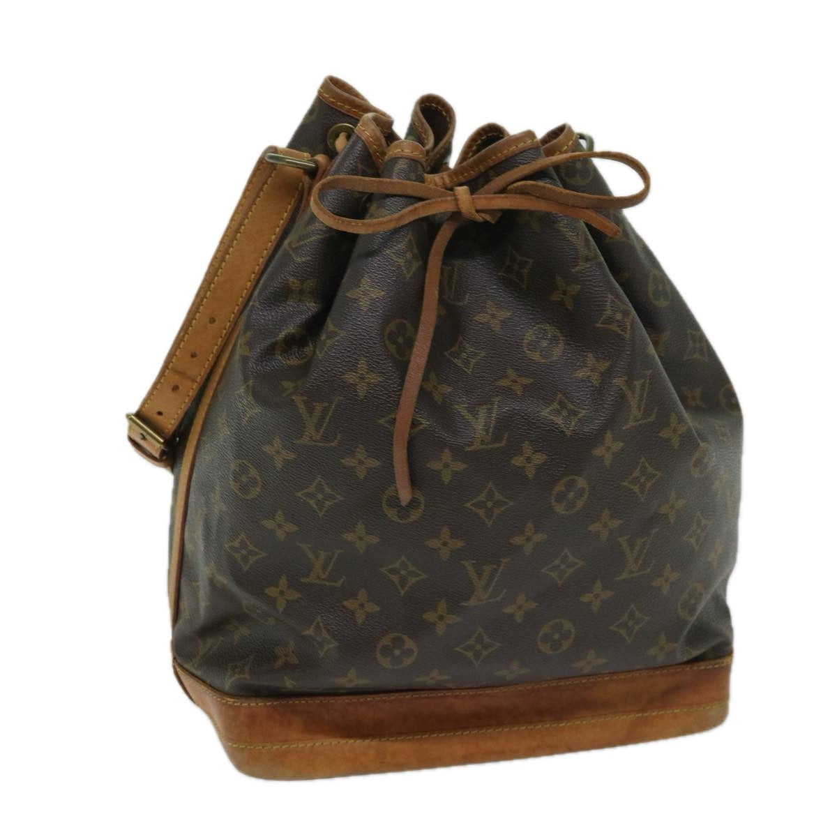 LOUIS VUITTON Monogram Noe Shoulder Bag M42224 LV Auth 68323