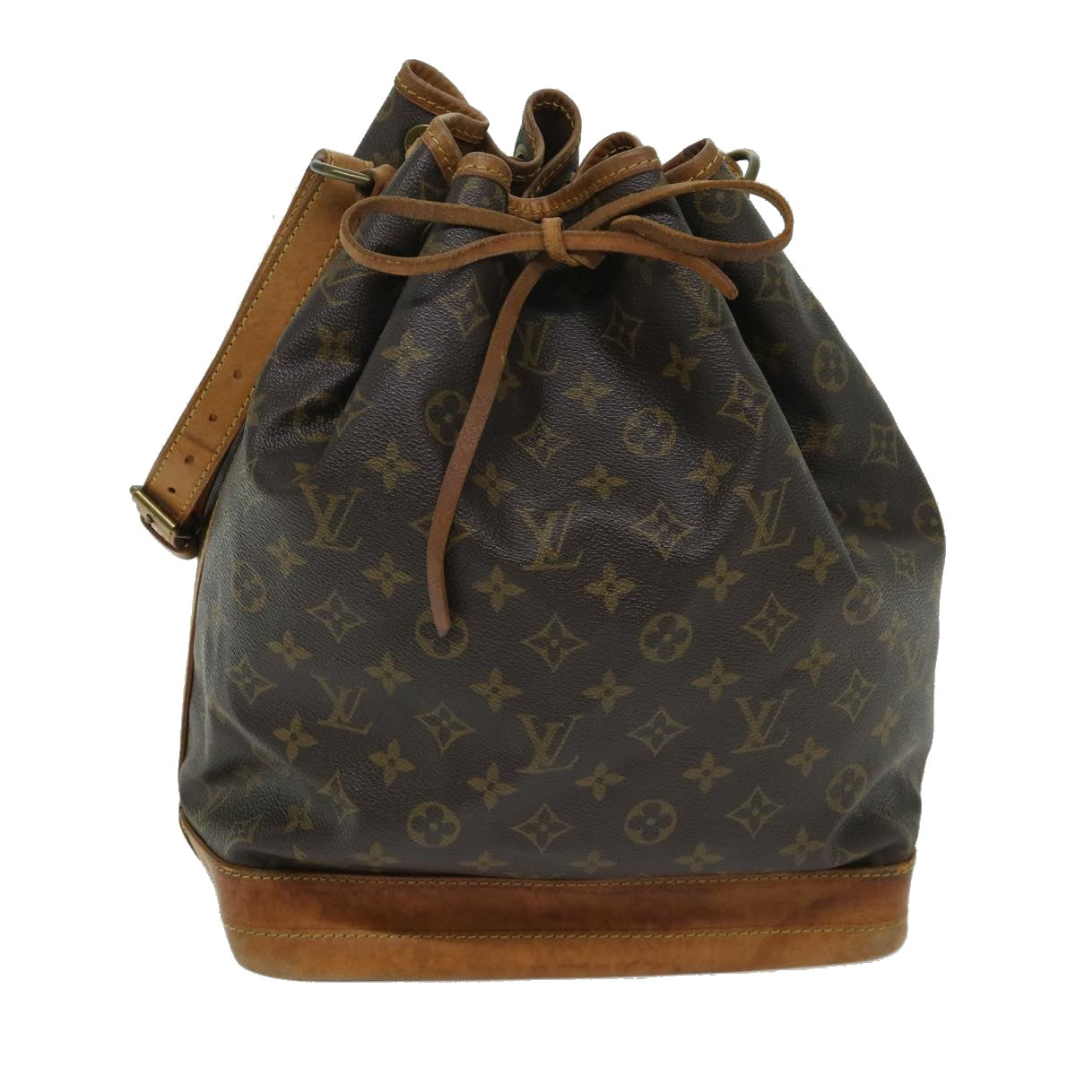 LOUIS VUITTON Monogram Noe Shoulder Bag M42224 LV Auth 68323