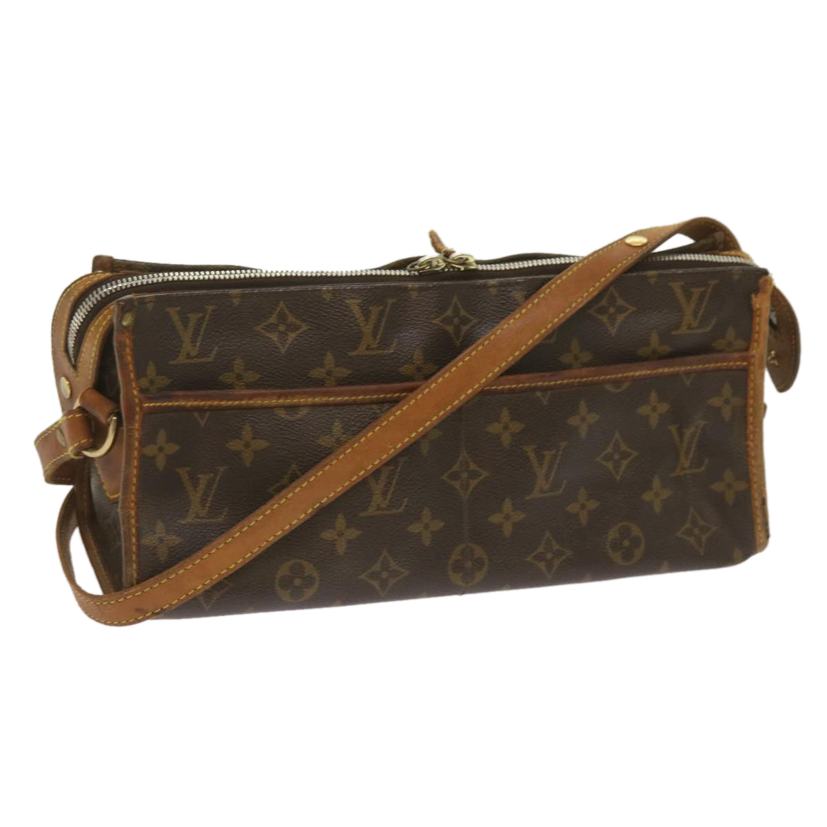 LOUIS VUITTON Monogram Popincourt Long Shoulder Bag M40008 LV Auth 68325