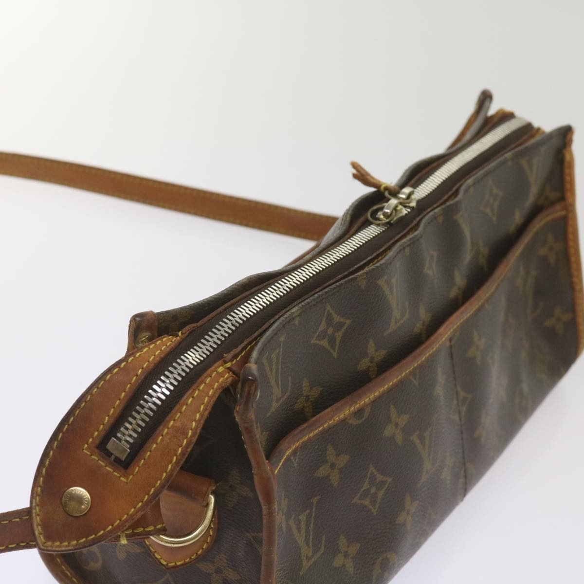 LOUIS VUITTON Monogram Popincourt Long Shoulder Bag M40008 LV Auth 68325