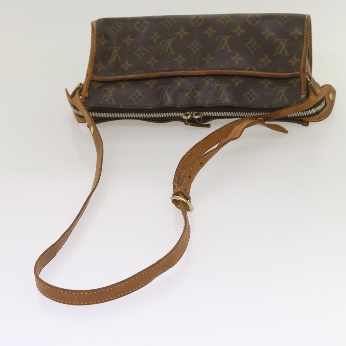 LOUIS VUITTON Monogram Popincourt Long Shoulder Bag M40008 LV Auth 68325