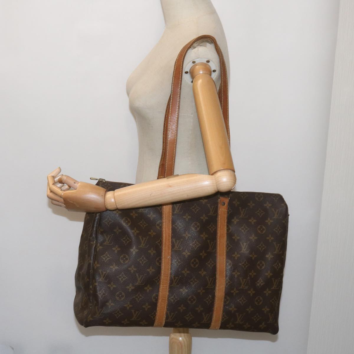 LOUIS VUITTON Monogram Flanerie 45 Shoulder Bag M51115 LV Auth 68333