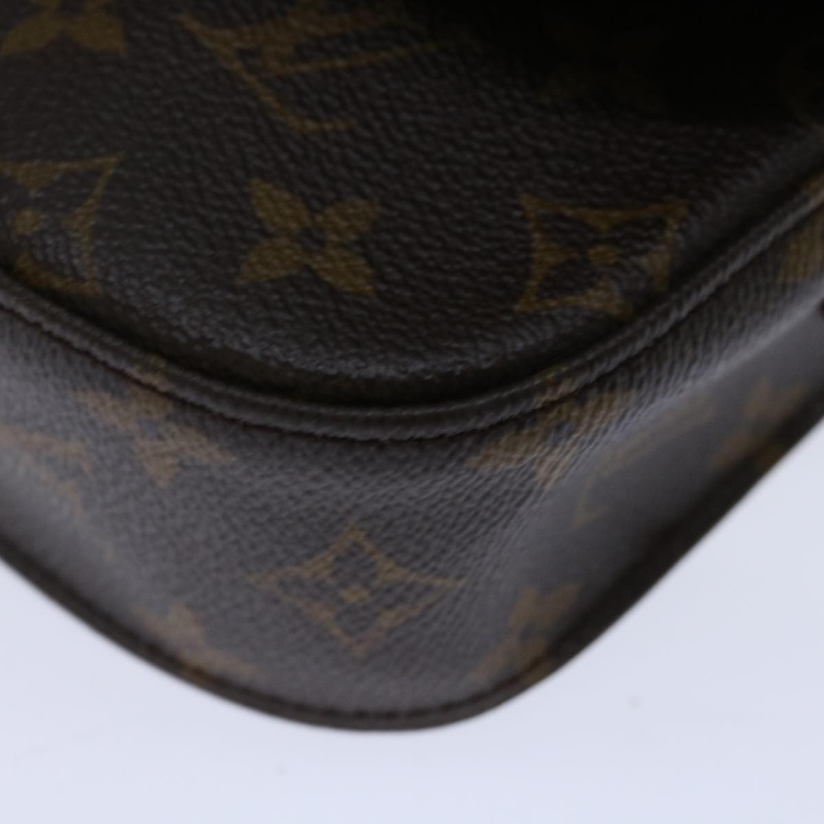 LOUIS VUITTON Monogram Saint Cloud PM Shoulder Bag M51244 LV Auth 68353