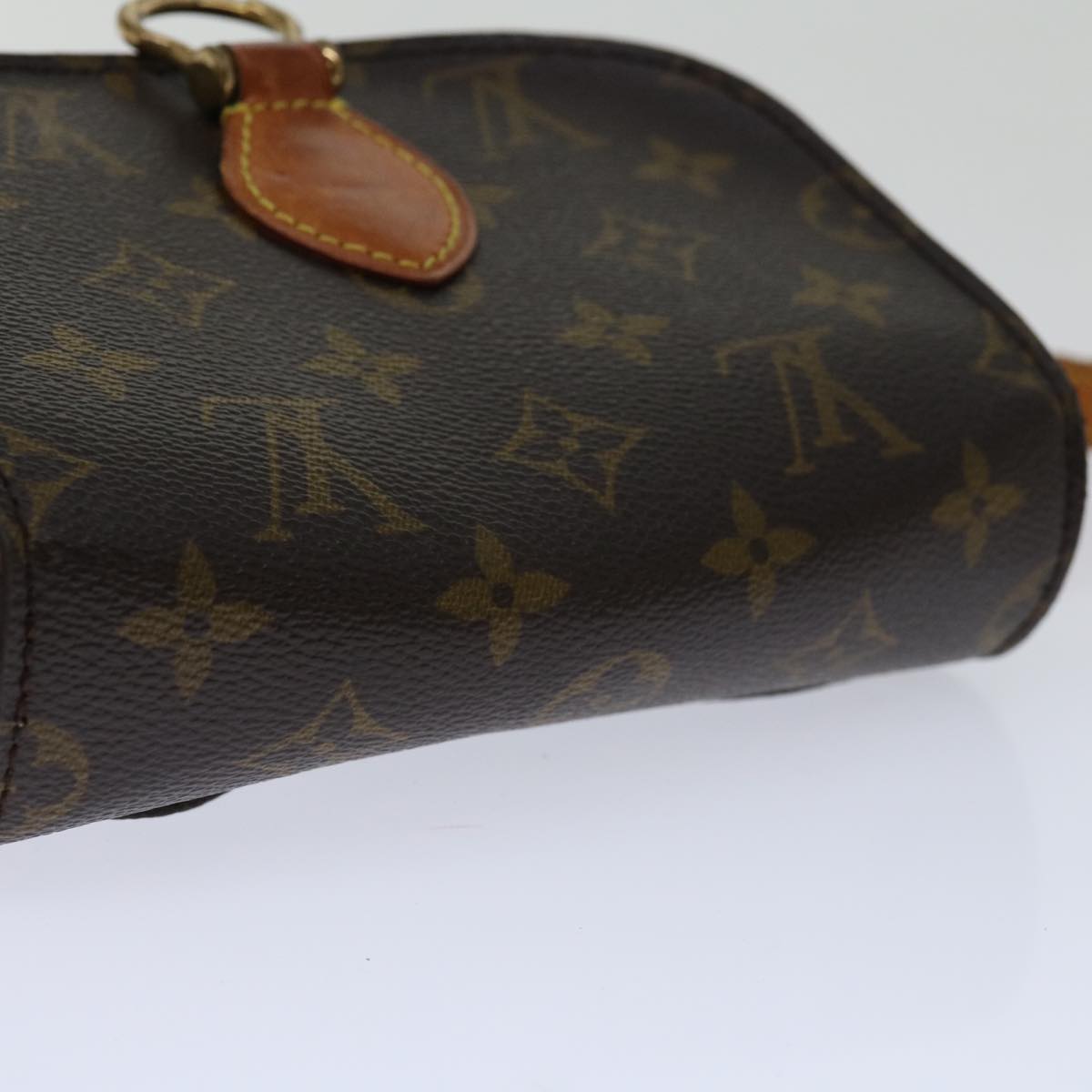 LOUIS VUITTON Monogram Saint Cloud PM Shoulder Bag M51244 LV Auth 68353