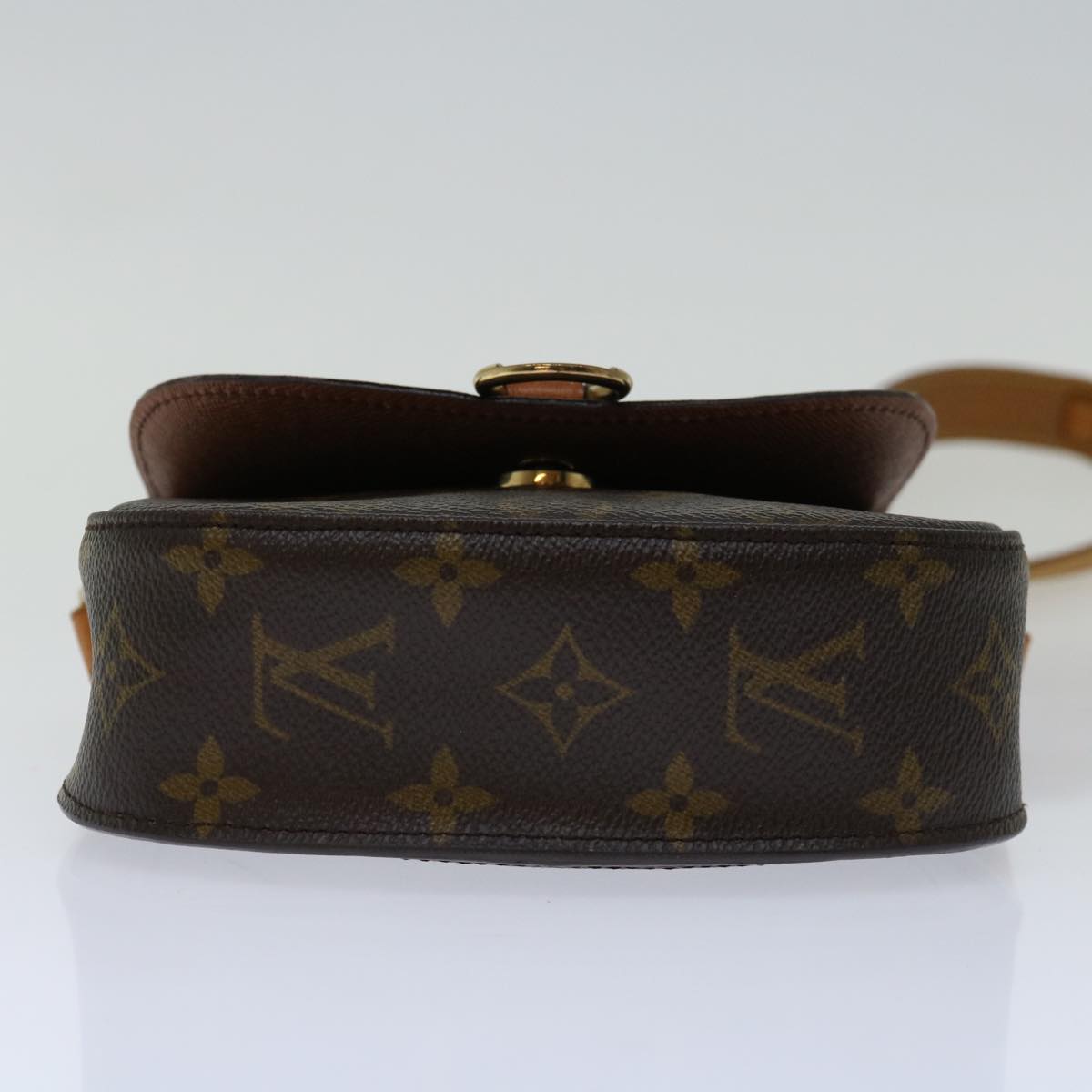 LOUIS VUITTON Monogram Saint Cloud PM Shoulder Bag M51244 LV Auth 68353