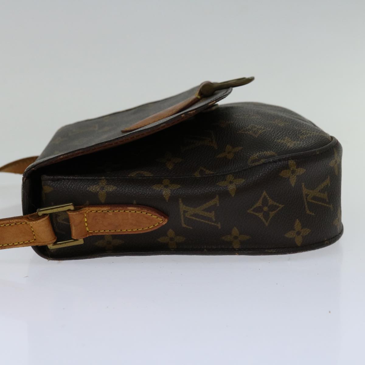 LOUIS VUITTON Monogram Saint Cloud GM Shoulder Bag M51242 LV Auth 68355