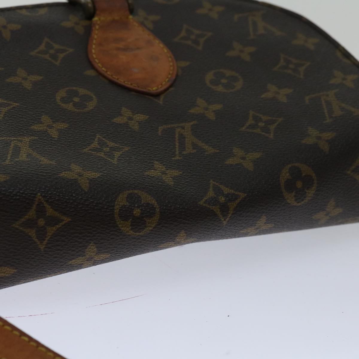 LOUIS VUITTON Monogram Saint Cloud GM Shoulder Bag M51242 LV Auth 68355