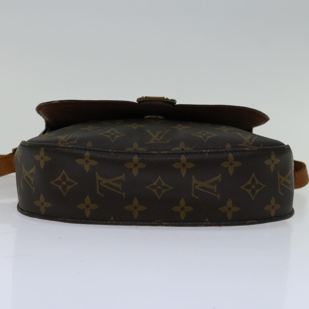 LOUIS VUITTON Monogram Saint Cloud GM Shoulder Bag M51242 LV Auth 68355