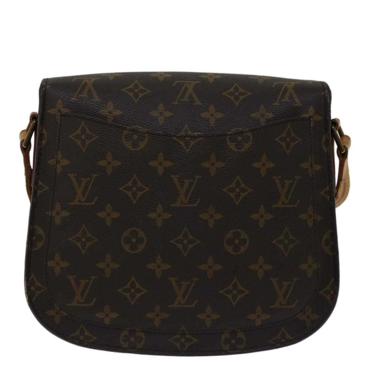 LOUIS VUITTON Monogram Saint Cloud GM Shoulder Bag M51242 LV Auth 68356