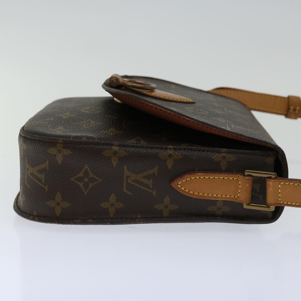 LOUIS VUITTON Monogram Saint Cloud GM Shoulder Bag M51242 LV Auth 68356