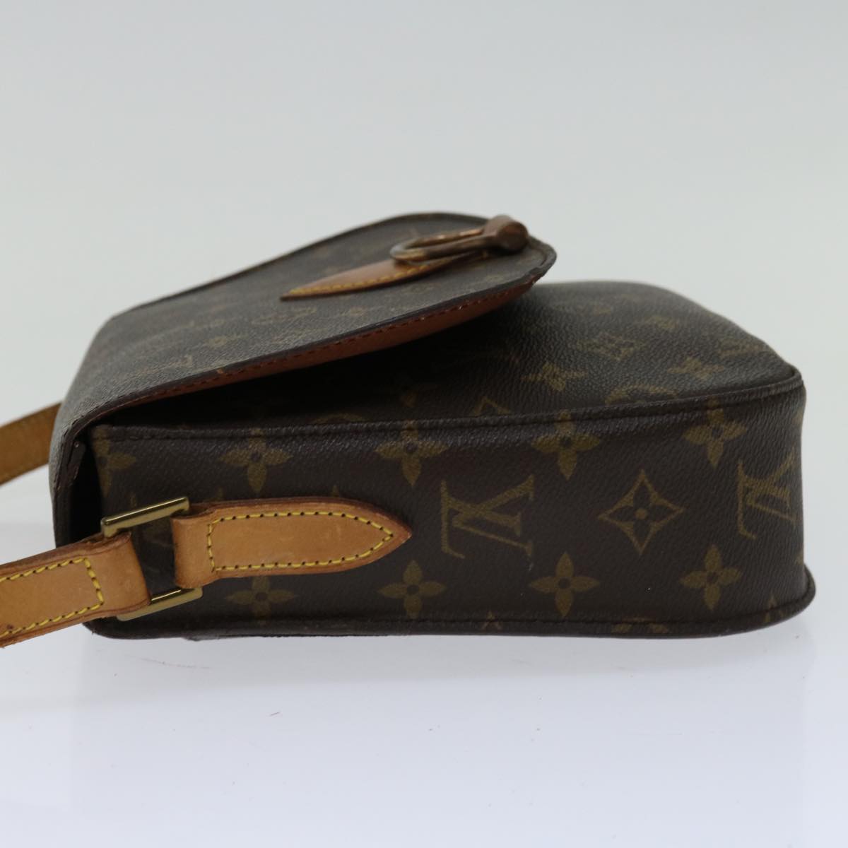 LOUIS VUITTON Monogram Saint Cloud GM Shoulder Bag M51242 LV Auth 68356