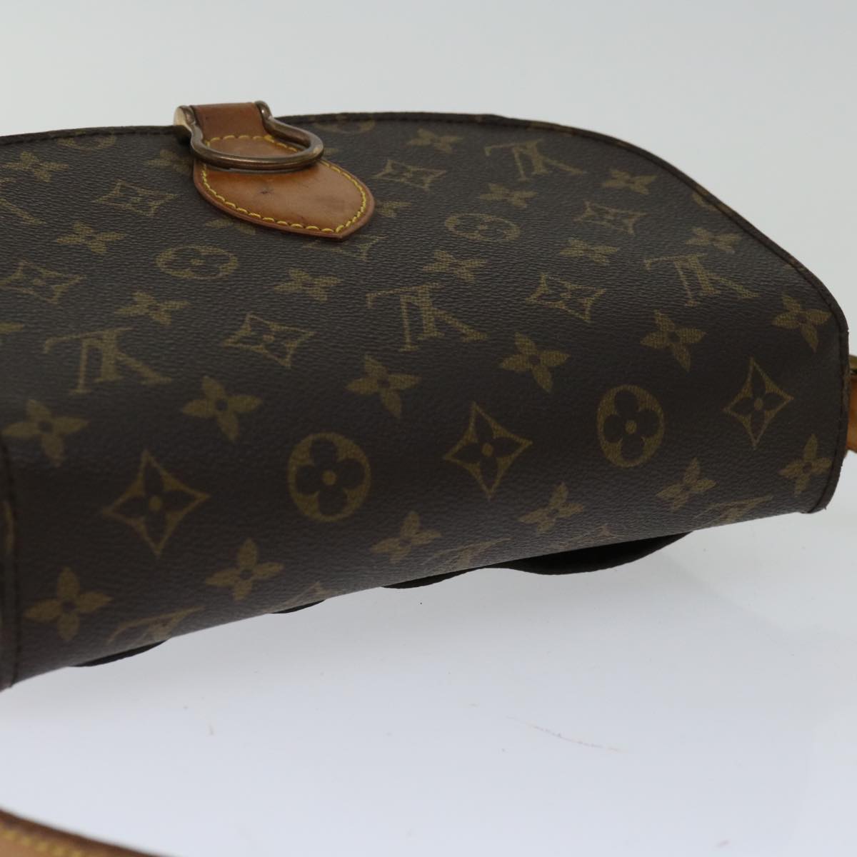 LOUIS VUITTON Monogram Saint Cloud GM Shoulder Bag M51242 LV Auth 68356