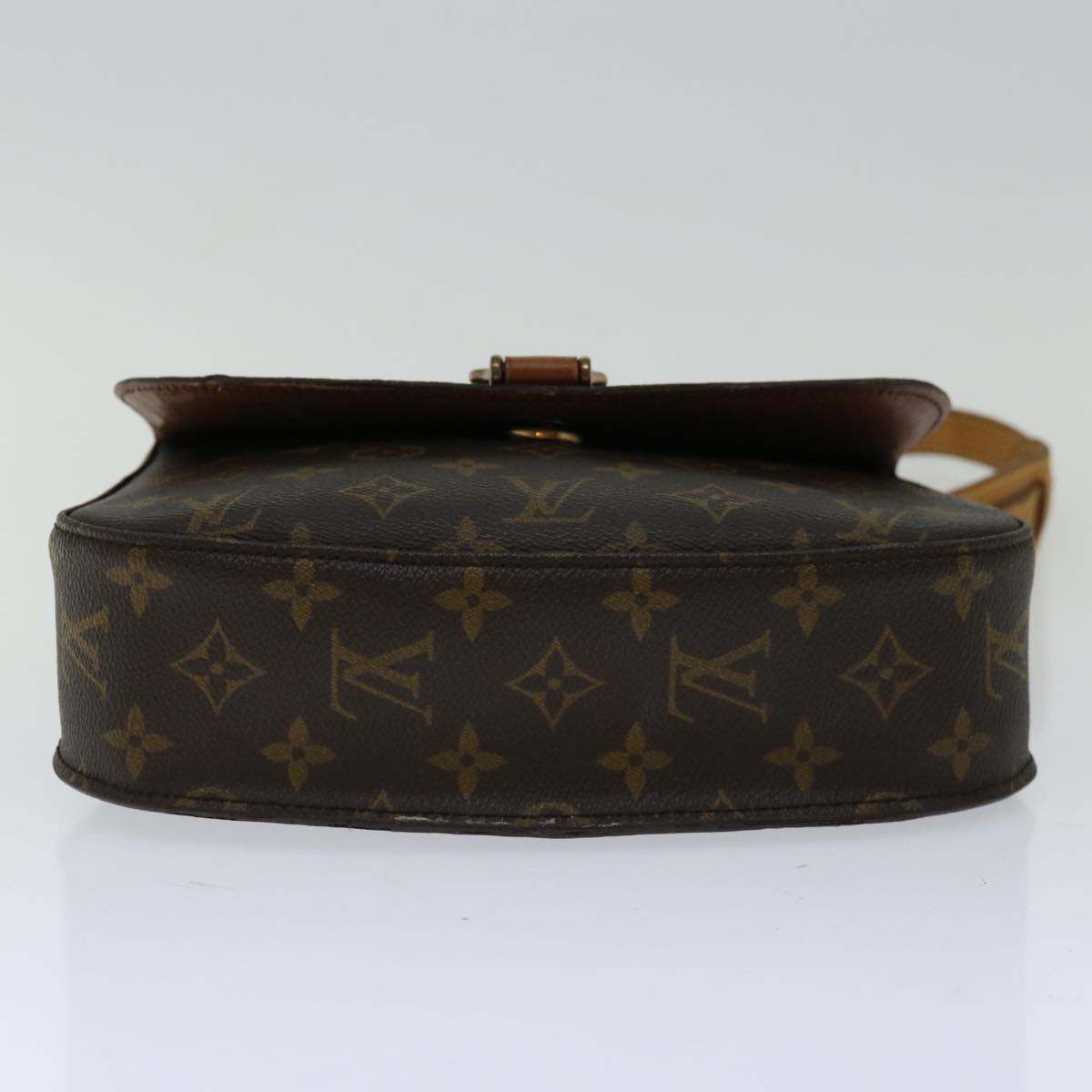 LOUIS VUITTON Monogram Saint Cloud GM Shoulder Bag M51242 LV Auth 68356