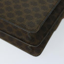 CELINE Macadam Canvas Hand Bag PVC Brown Auth 68360-16
