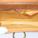 CELINE Macadam Canvas Hand Bag PVC Brown Auth 68360-10