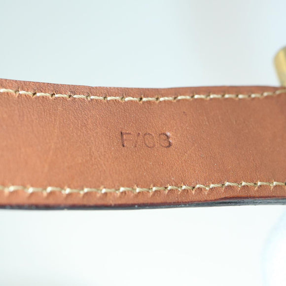 CELINE Macadam Canvas Hand Bag PVC Brown Auth 68360