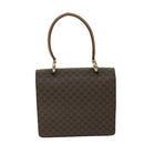 CELINE Macadam Canvas Hand Bag PVC Brown Auth 68360-2