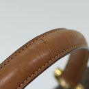 CELINE Macadam Canvas Hand Bag PVC Brown Auth 68360-9