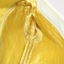 PRADA Shoulder Bag Nylon Yellow Auth 68364-20