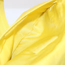 PRADA Shoulder Bag Nylon Yellow Auth 68364-23