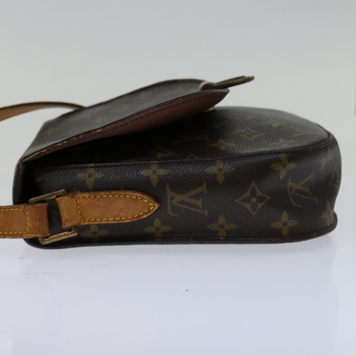 LOUIS VUITTON Monogram Saint Cloud GM Shoulder Bag M51242 LV Auth 68366