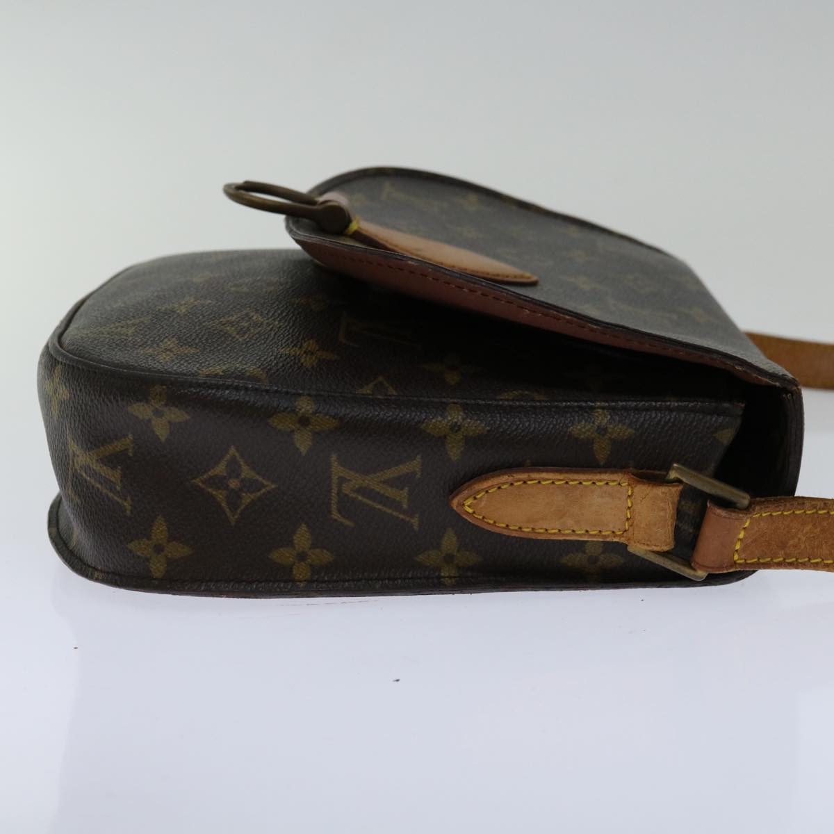 LOUIS VUITTON Monogram Saint Cloud GM Shoulder Bag M51242 LV Auth 68366