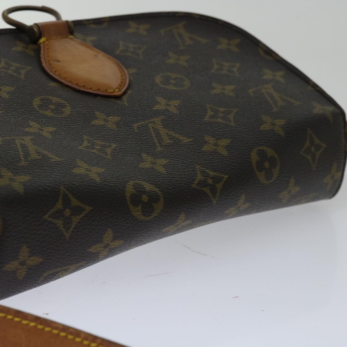 LOUIS VUITTON Monogram Saint Cloud GM Shoulder Bag M51242 LV Auth 68366