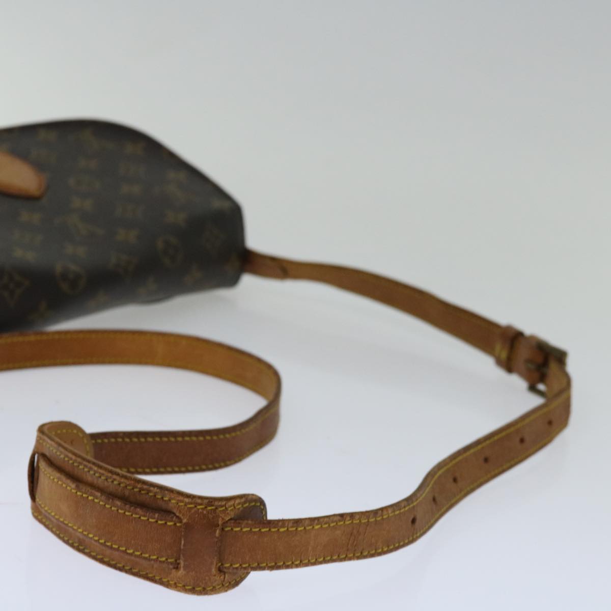 LOUIS VUITTON Monogram Saint Cloud GM Shoulder Bag M51242 LV Auth 68366