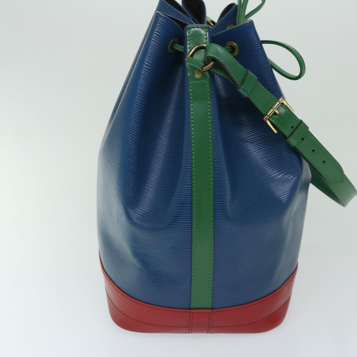 LOUIS VUITTON Epi Toriko Color Noe ShoulderBag Red Blue Green M44084 Auth 68382