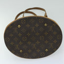 LOUIS VUITTON Monogram Bucket GM Shoulder Bag M42236 LV Auth 68385-5