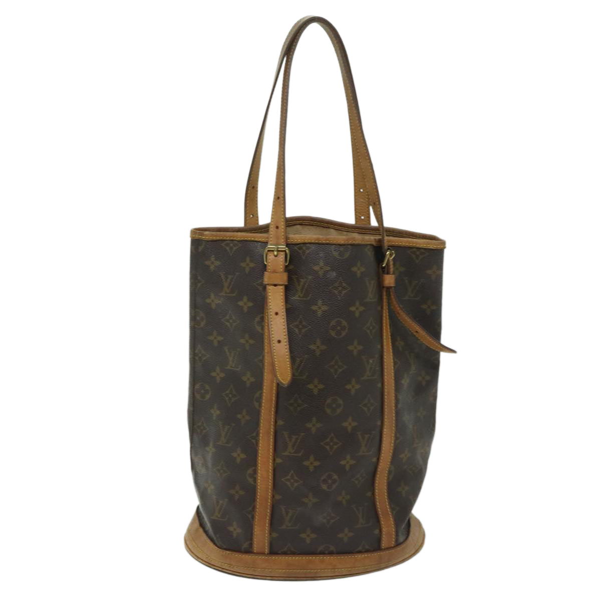 LOUIS VUITTON Monogram Bucket GM Shoulder Bag M42236 LV Auth 68385