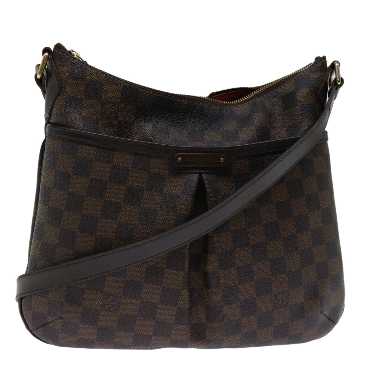 LOUIS VUITTON Damier Ebene Bloomsbury PM Shoulder Bag N42251 LV Auth 68390