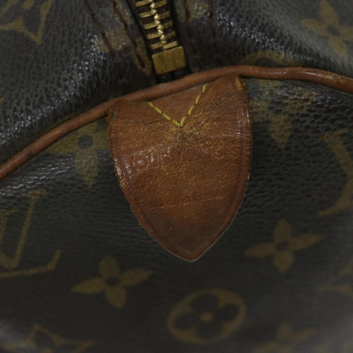 LOUIS VUITTON Monogram Speedy 30 Hand Bag M41526 LV Auth 68403