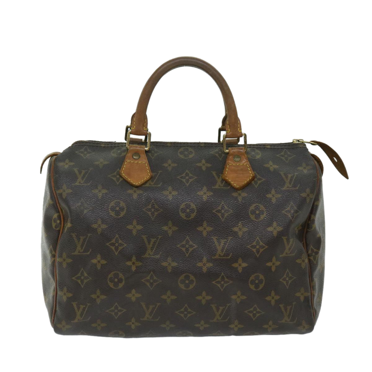 LOUIS VUITTON Monogram Speedy 30 Hand Bag M41526 LV Auth 68403