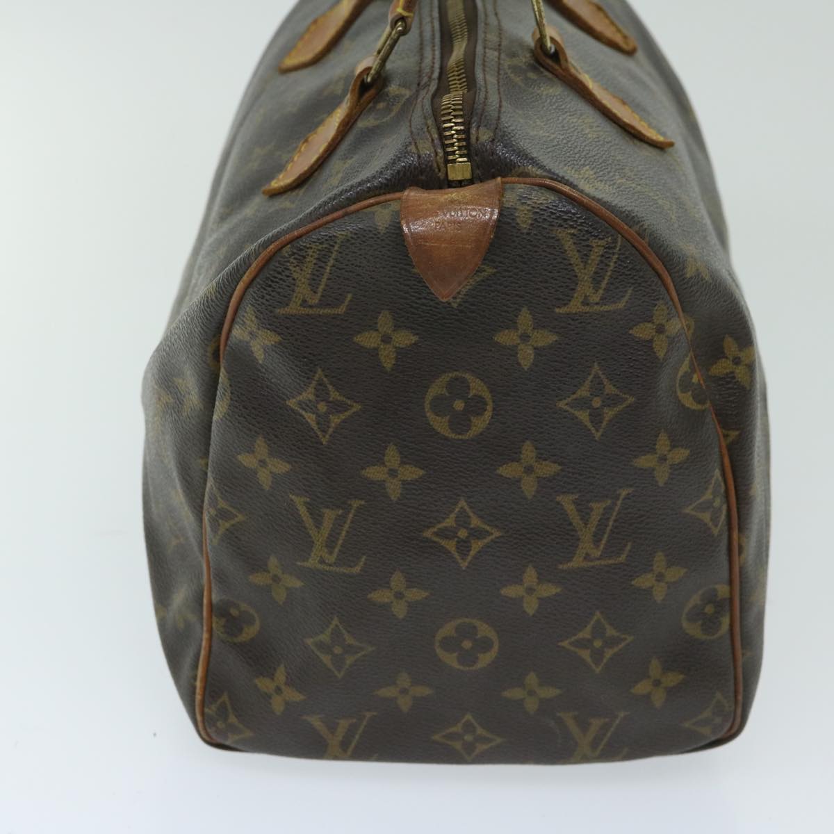 LOUIS VUITTON Monogram Speedy 30 Hand Bag M41526 LV Auth 68403