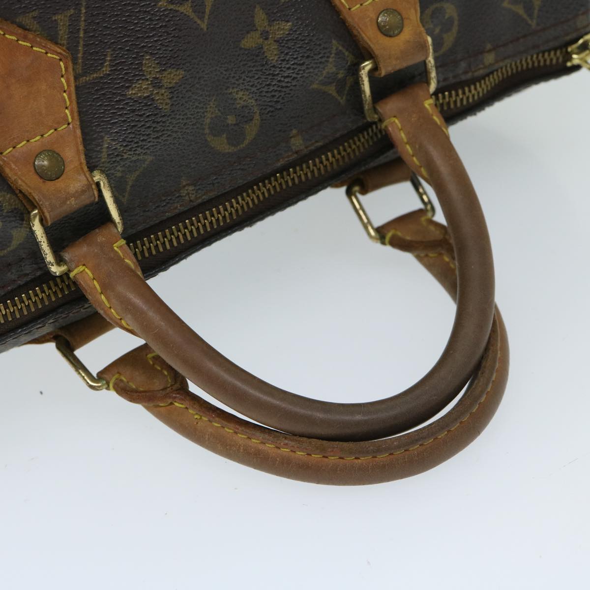 LOUIS VUITTON Monogram Speedy 30 Hand Bag M41526 LV Auth 68403