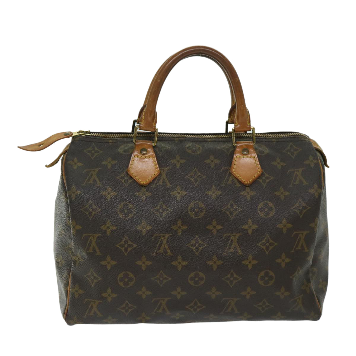 LOUIS VUITTON Monogram Speedy 30 Hand Bag M41526 LV Auth 68407